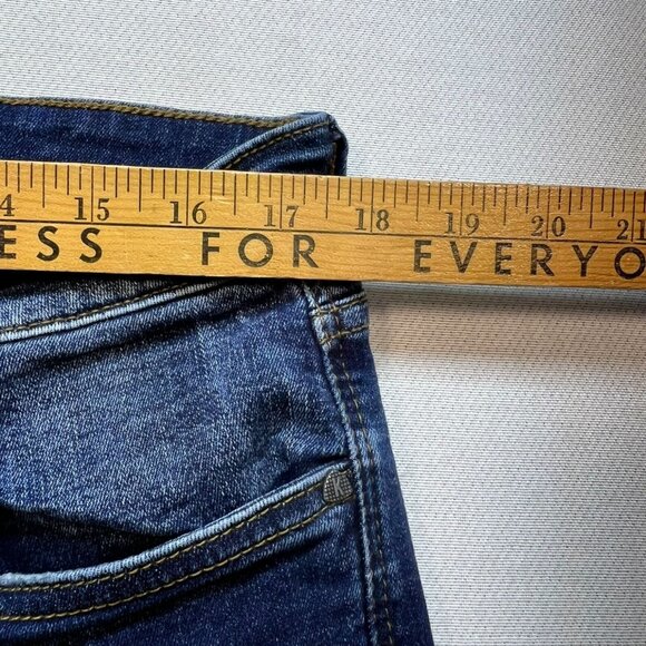 Kut From The Kloth Women's Toothpick Skinny Jeans Denim Size 16 Blue Medium Wash - Picture 7 of 11